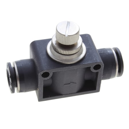 Technifit Fitting, PTC, Flow Control Union, In-Line, 1/4" NSF1/4